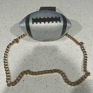 Sparkle football purse